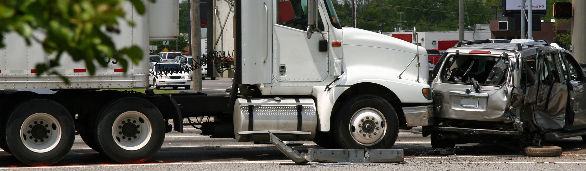 Semi Truck Car Accident